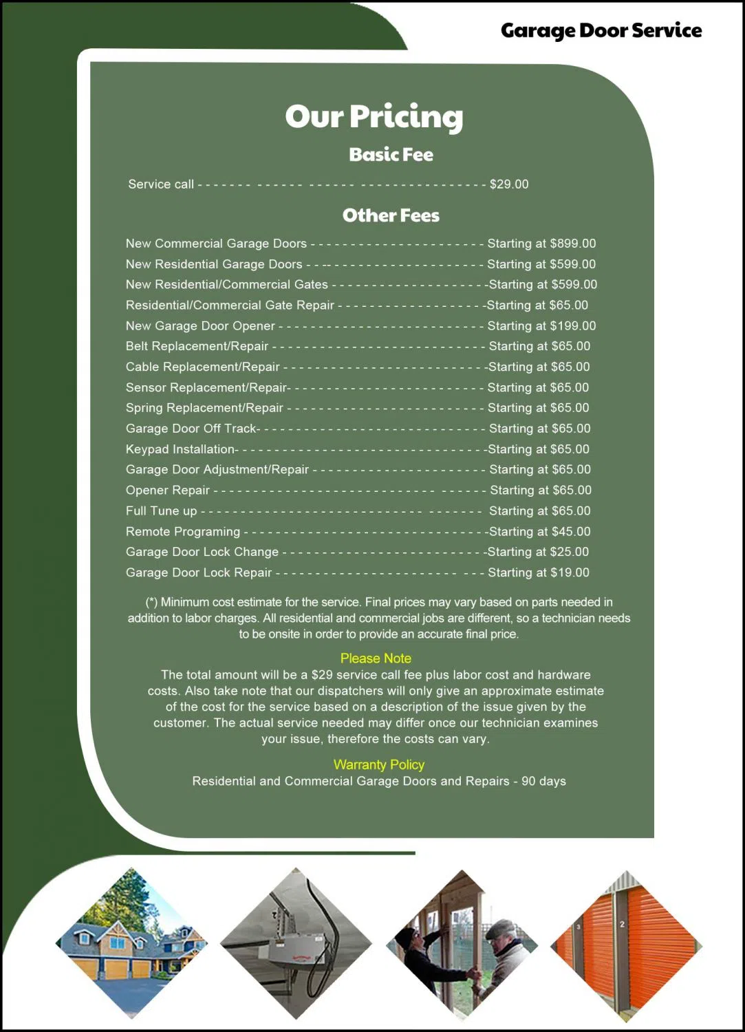 Metro Garage Doors Kennedale, TX 817-374-4625